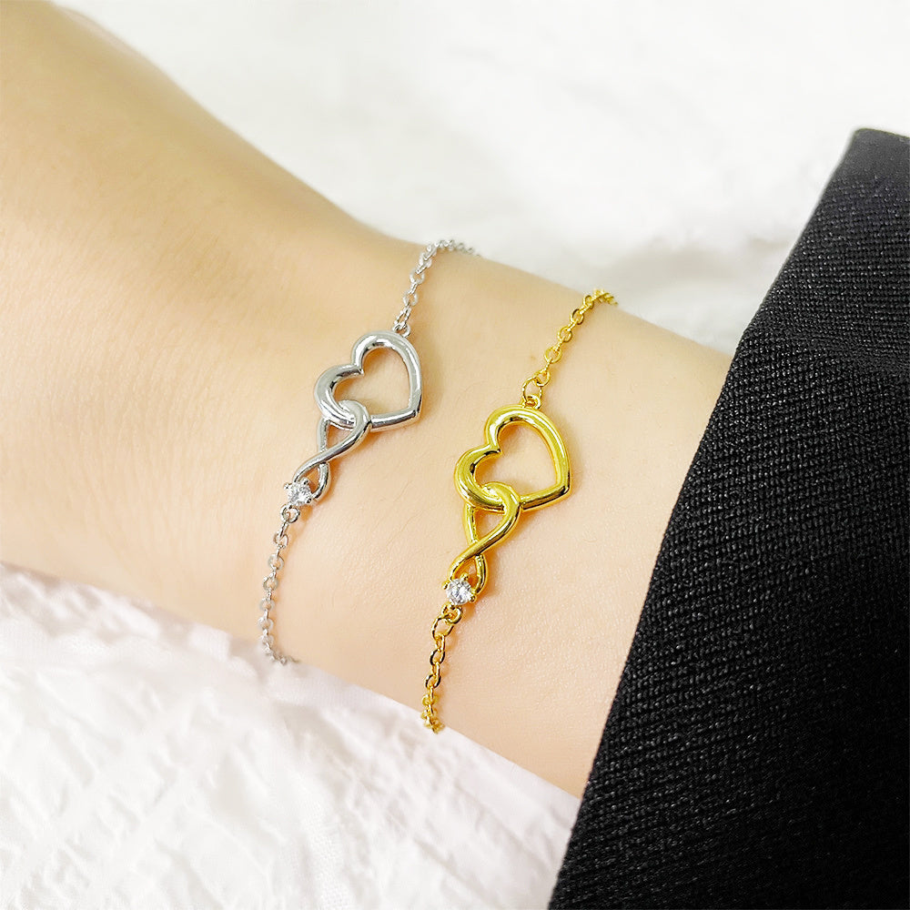 Heart Charm Love Bracelet