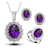 Bridal Crystal Jewelry Set