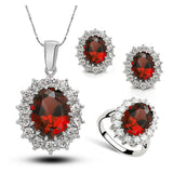 Bridal Crystal Jewelry Set