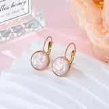 Sequin Rhinestone Stud Earrings