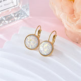 Sequin Rhinestone Stud Earrings
