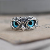 Vintage Owl Eye Ring