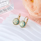 Sequin Rhinestone Stud Earrings