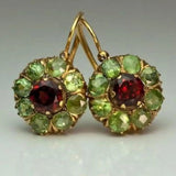 Retro Rhinestone Earrings